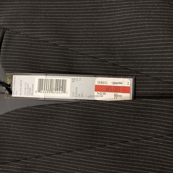 New With Tags Tahari Women's Black Snap Button Up Blazer Size 10 $280 - Picture 5 of 9